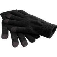 Beechfield Men's Smart Touch Screen Gloves in Black | Size: Large/XL