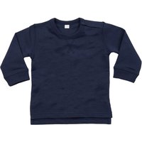 Babybugz Plain Sweatshirt in Navy | Size: 18-24 m