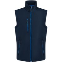 Regatta Professional Men's Softshell 2 Layer Body Warmer in Bright Blue | Size: 3XL