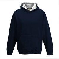 AWDis Varsity Hoodie in Navy | Size: 7-8 Years