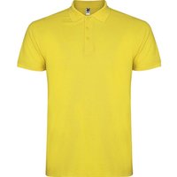ROLY Star Short-Sleeved Polo Shirt in Yellow | Size: 11-12 Years