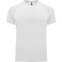 ROLY Men's Bahrain Short-Sleeved Sports T-Shirt in White | Size: Small