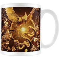 The Hunger Games: The Ballad of Songbirds & Snakes Golden Icon Mug in Off-White