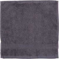 Towel City Luxury Face Towel in Dark Grey