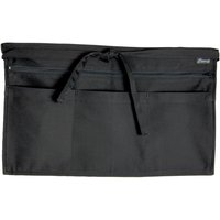 Dennys Zip Pocket Waist Apron in Black
