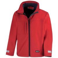 Result Classic Soft Shell Jacket in Red | Size: 11-12 Years