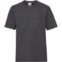 Fruit of the Loom Valueweight T-Shirt in Dark Grey | Size: 9 Years