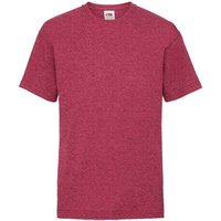 Fruit of the Loom Valueweight T-Shirt in Light Red | Size: 12-13 Years