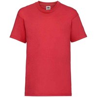 Fruit of the Loom Valueweight T-Shirt in Red | Size: 1-2 Years