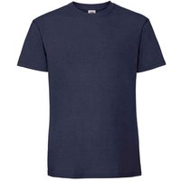 Fruit of the Loom Men's Ringspun Premium T-Shirt in Navy | Size: Large