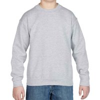 Gildan Heavy Blend Drop Shoulder Sweatshirt in Dark Grey | Size: 12-13 Years