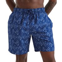 Wombat Men's Diamond Swim Shorts in Navy | Size: Small