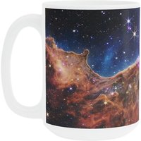 NASA Carina Nebula Mug in White
