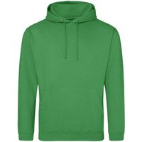 AWDis Men's College Hoodie in Jade | Size: Medium