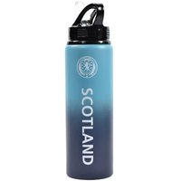 Scottish FA Fade Aluminium 750ml Water Bottle in Blue