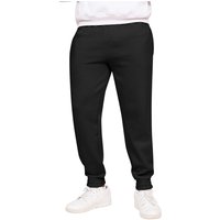 Casual Classics Men's Blended Core Regular Jogging Bottoms in Black | Size: Medium