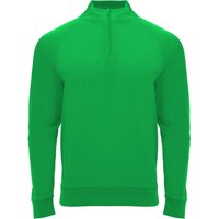 ROLY Epiro Quarter Zip Long-Sleeved Sweatshirt in Green | Size: 6 Years