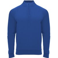 ROLY Epiro Quarter Zip Long-Sleeved Sweatshirt in Blue | Size: 4 Years
