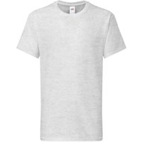 Fruit of the Loom Iconic 195 Premium T-Shirt in Grey | Size: 3-4 Years