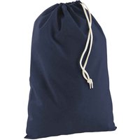 Westford Mill Stuff Drawstring Bag in Navy | Size: XS