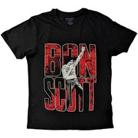 AC/DC Men's Big Type T-Shirt in Black | Size: XL