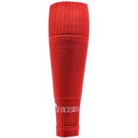 Precision Men's Pro Compression Footless Socks in Red | Size: 7-12