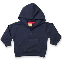 Larkwood Plain Black Hoodie in Navy | Size: 6-12 m