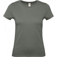 B&C Women's E150 T-Shirt in Khaki | Size: Small