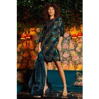 Sequin Velvet Dress