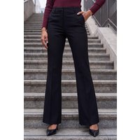 Roman Women's Bootcut Crepe Stretch Trousers