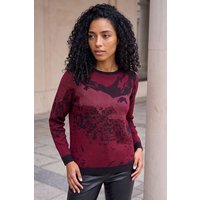 Shimmer Block Knit Jumper