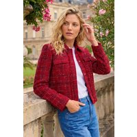 Luxury Boucle Textured Jacket