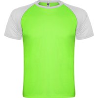 ROLY Indianapolis Short-Sleeved Sports T-Shirt in Bright Green | Size: 8 Years