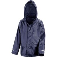 Result Core Waterproof Over Jacket in Navy | Size: 7-8 Years