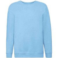 Premium Drop Shoulder Sweatshirt Blue
