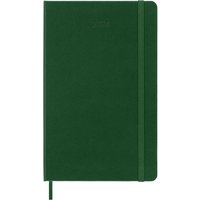 Moleskine 12M weekly L Planner in Bottle Green