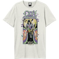 Amplified Men's Bounty No9 Ozzy Osbourne T-Shirt in White | Size: Large