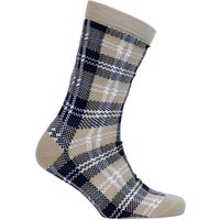 Fergus Checked Socks Light