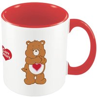 Care Bears Live Laugh Hug Inner Two Tone Tenderheart Bear Mug in Red