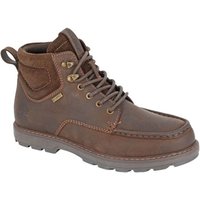 Woodland Men's Waxy Leather Ankle Boots in Brown | Size: 7