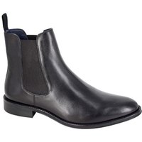 Plain Leather Ankle Boots