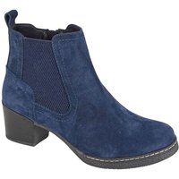 Cipriata Women's Alessina Suede Ankle Boots in Navy | Size: 4