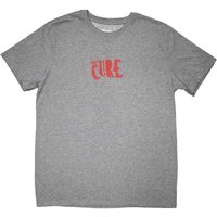 The Cure Men's Mini Logo T-Shirt in Grey | Size: Large