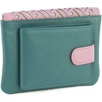 Eastern Counties Leather Women's Luna Leather Purse in Aqua
