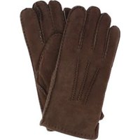 Eastern Counties Leather Women's LSG SP Stitch Detail Sheepskin Gloves in Brown | Size: Large
