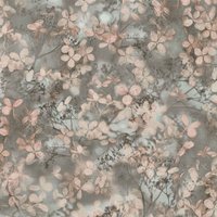 Erismann Play Of Light Blossom Vinyl Textured Wallpaper in Pink