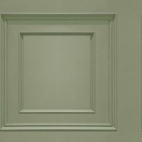 Belgravia Oliana Panel Wallpaper in Dark Grey