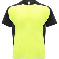 ROLY Bugatti Short-Sleeved Sports T-Shirt in Bright Yellow | Size: 12 Years