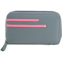 Eastern Counties Leather Women's Gia Leather Purse in Dark Grey