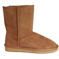Eastern Counties Leather Women's Lara Sheepskin Boots in Beige | Size: 4